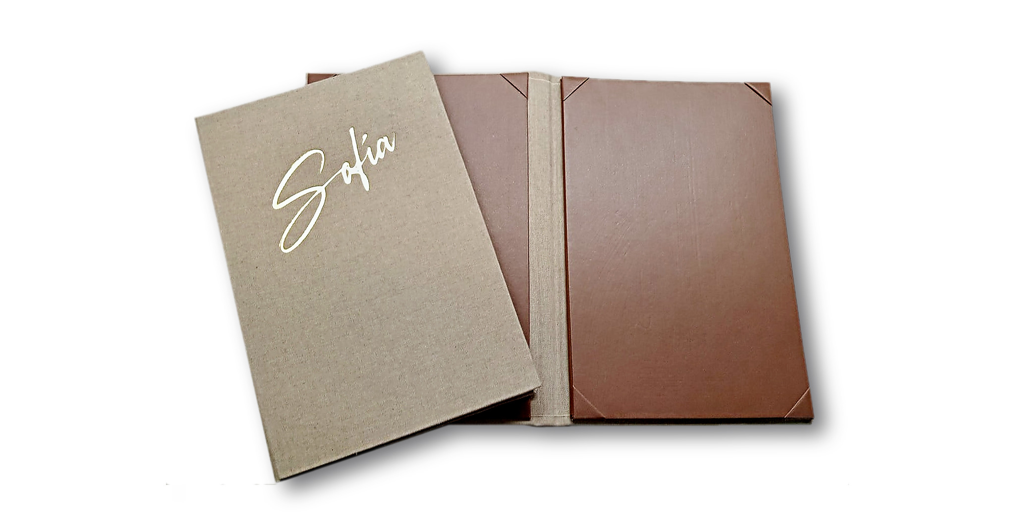 Porta Menus RAICES Oficio 2 Vistas · SKU M-RAI-O2V